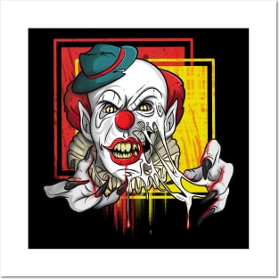 Classic Horror Clown Posters and Art